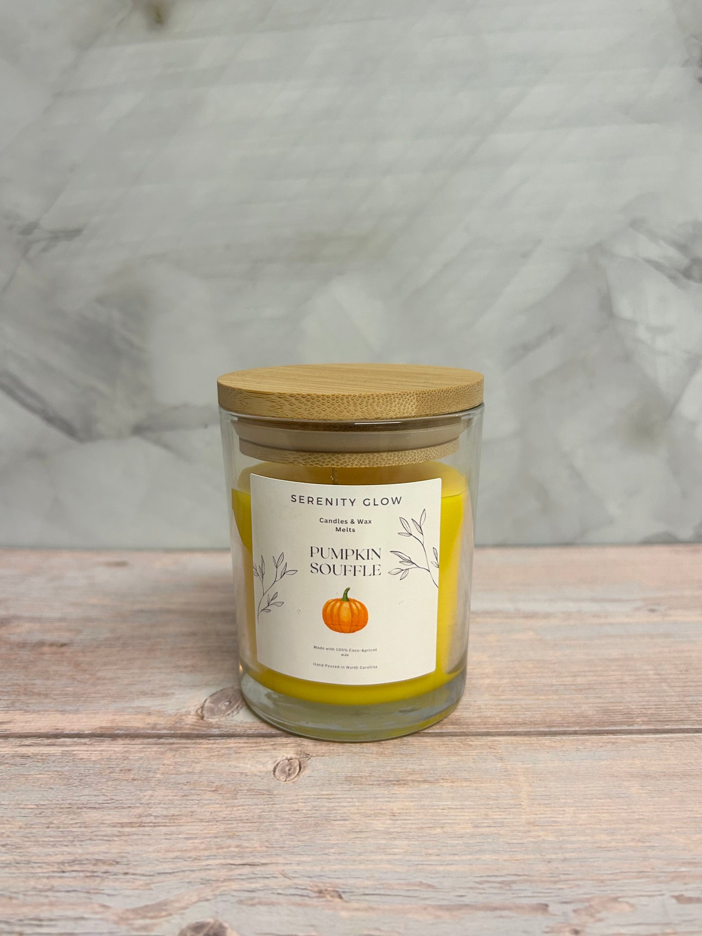 Pumpkin Soufflé Candle