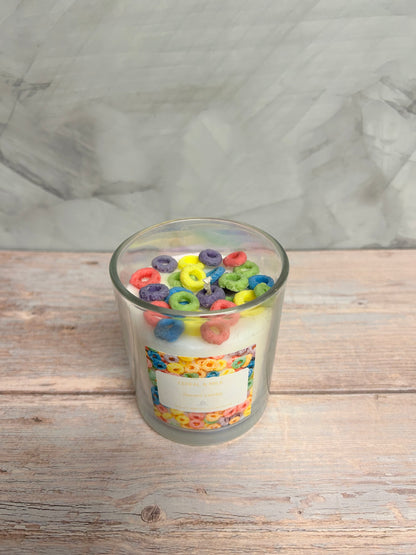 Cereal & Milk dessert candle